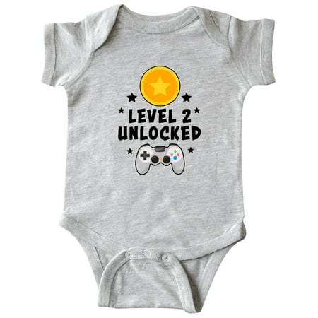 Inktastic Birthday Level 2 Unlocked with Coin and Stars Gift Baby Boy or Baby Girl Bodysuit
Inktastic Birthday Level 2 Unlocked with Coin and Stars Gift Baby Boy or Baby Girl Bodysuit
