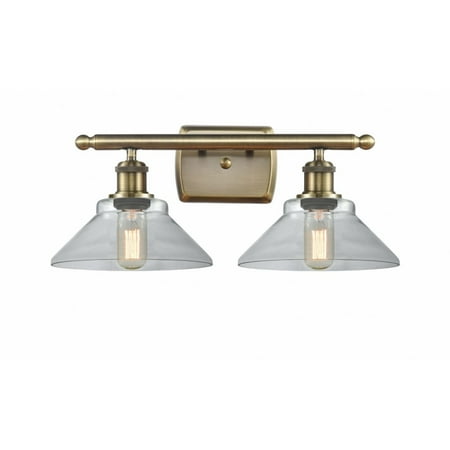 Innovations 516-2W-AB-G132 Orwell 2 Light Bath Vanity Light part of the Ballston Collection Antique Brass
Innovations 516-2W-AB-G132 Orwell 2 Light Bath Vanity Light part of the Ballston Collection Antique Brass