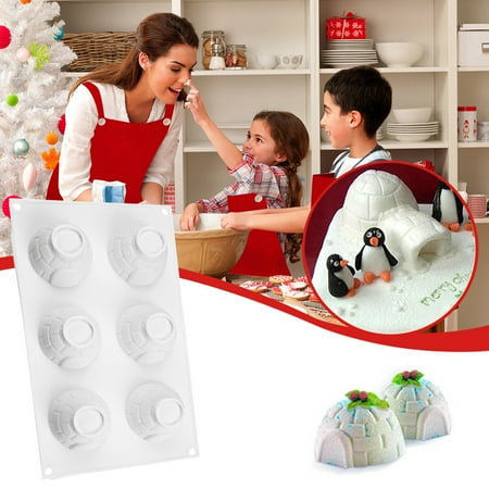 Funicet Christmas Decoration Clearance! 6 Hole Snow House Chocolate Cake Jelly Candle Soap Round Silicone Mold
Funicet Christmas Decoration Clearance! 6 Hole Snow House Chocolate Cake Jelly Candle Soap Round Silicone Mold