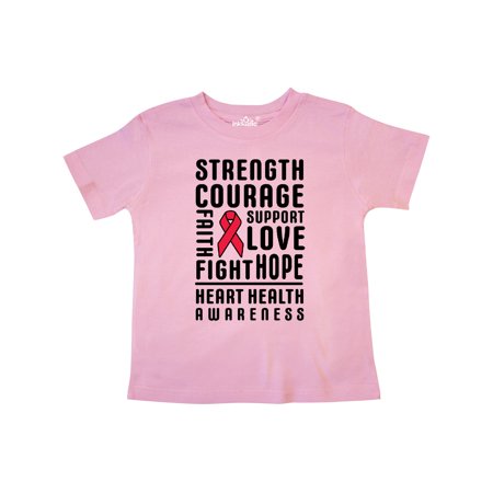 Inktastic Heart Health Awareness Strength Courage Support Gift Toddler Boy or Toddler Girl T-Shirt
Inktastic Heart Health Awareness Strength Courage Support Gift Toddler Boy or Toddler Girl T-Shirt
