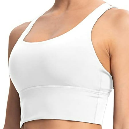 Womens Tops Women s Strappy Crisscross Adjustable Wirefree Padded Yoga Tank Sports Bra
Womens Tops Women s Strappy Crisscross Adjustable Wirefree Padded Yoga Tank Sports Bra