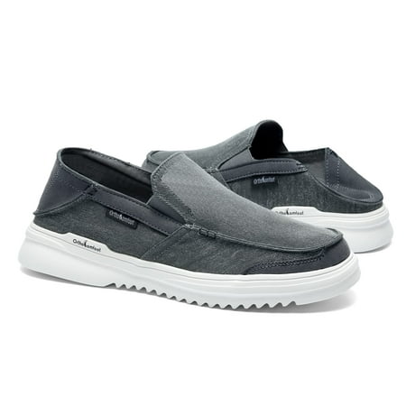 OrthoComfoot Men s Slip on Shoes with Arch Support Comfortable Slippers for Plantar Fasciitis Orthopedic Loafers for Walking Casual Boat Shoes for Heel and Foot Pain Relief
OrthoComfoot Men s Slip on Shoes with Arch Support Comfortable Slippers for Plantar Fasciitis Orthopedic Loafers for Walking Casual Boat Shoes for Heel and Foot Pain Relief