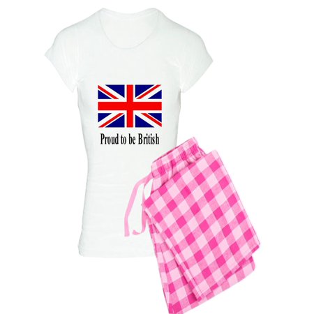 CafePress - Proud To Be British Pajamas - Women s Light Pajamas