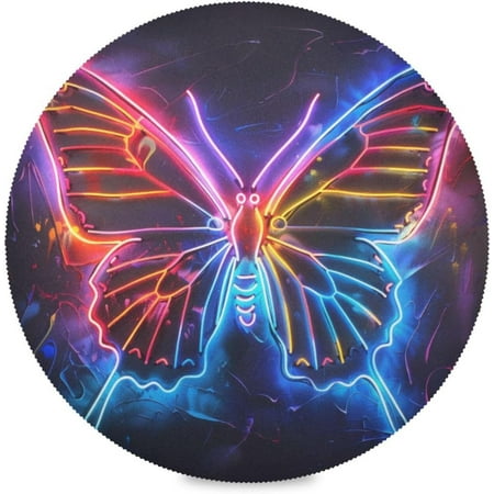 Tangkunup Neon Butterfly Round Placemats Set of 6 Table Mats for Kitchen Washable Non-Slip Place Mats Heat Resistant Place Mats for Kitchen Dining Table Decoration
Tangkunup Neon Butterfly Round Placemats Set of 6 Table Mats for Kitchen Washable Non-Slip Place Mats Heat Resistant Place Mats for Kitchen Dining Table Decoration