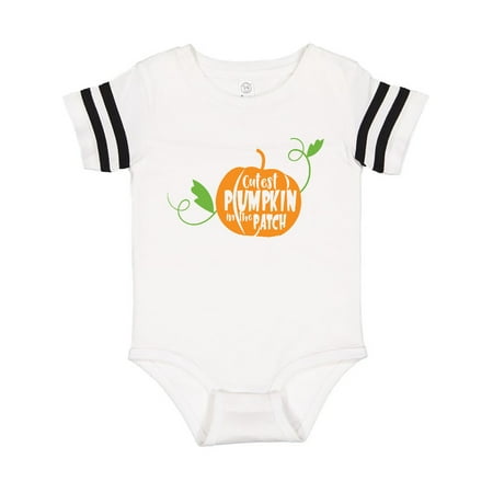 Inktastic Cutest Pumpkin In The Patch Leaves - Orange Green Gift Baby Boy or Baby Girl Bodysuit
Inktastic Cutest Pumpkin In The Patch Leaves - Orange Green Gift Baby Boy or Baby Girl Bodysuit