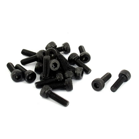 Uxcell M2.5 x 8mm 12.9 Alloy Steel Machine Bolt Hex Socket Head Cap Screws Black (20-pack)
Uxcell M2.5 x 8mm 12.9 Alloy Steel Machine Bolt Hex Socket Head Cap Screws Black (20-pack)