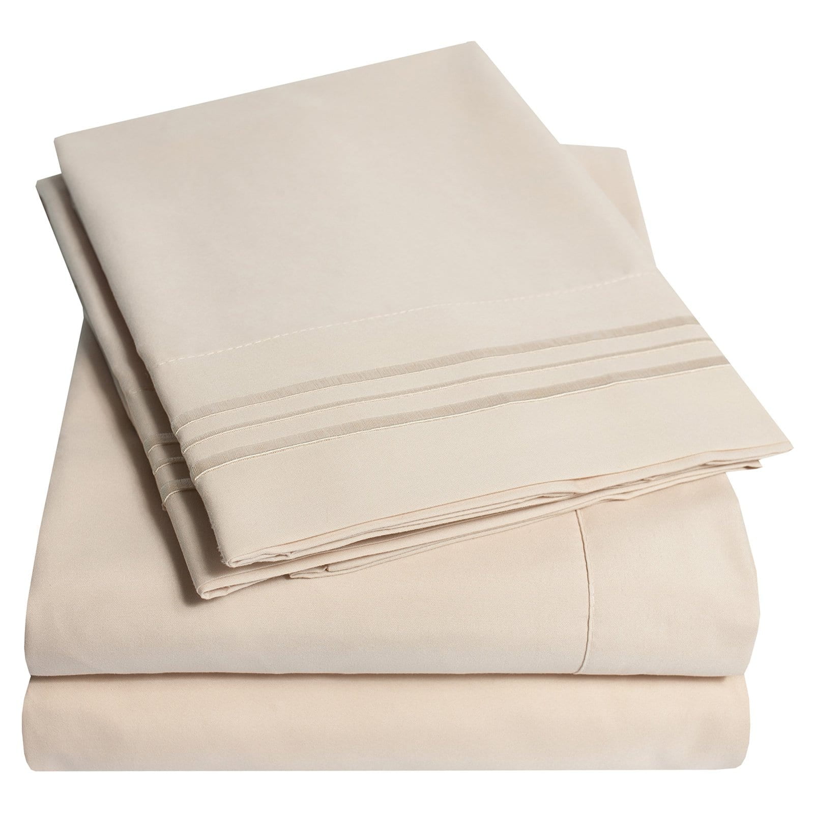 Thread Count Pleated Egyptian Sheet Set By Sweet Home Collection