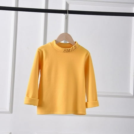 Toddler Baby Girls Boys Basic Plain Turtleneck Long Sleeve Fleece T Shirts Tee Tops 2-8Y
Toddler Baby Girls Boys Basic Plain Turtleneck Long Sleeve Fleece T Shirts Tee Tops 2-8Y
