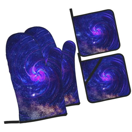 ZICANCN Oven Mitts and Pot Holders Sets Mysterious Cosmic Galaxy Baking Sets Kitchen Heat Resistant 4 Pieces
ZICANCN Oven Mitts and Pot Holders Sets Mysterious Cosmic Galaxy Baking Sets Kitchen Heat Resistant 4 Pieces
