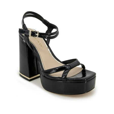 Kenneth Cole New York Womens Dahlia Square Toe Embellished Heels