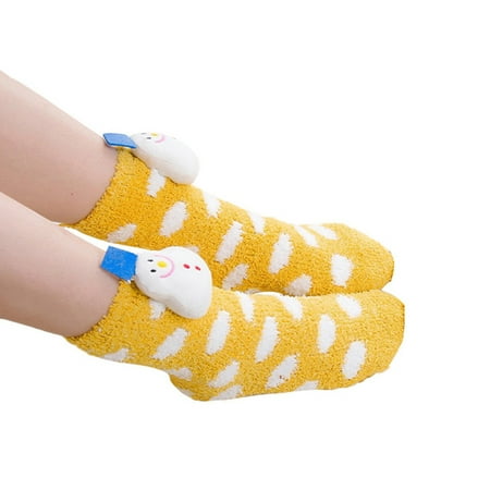 Mishuowoti socks for men and women compression socks Parent-Child Christmas Socks Women S Tube Socks Coral And Velvet Thickened Three-Dimensional Doll Sleep Socks Yellow
Mishuowoti socks for men and women compression socks Parent-Child Christmas Socks Women S Tube Socks Coral And Velvet Thickened Three-Dimensional Doll Sleep Socks Yellow