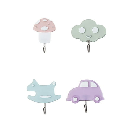 4pcs Plastic Hook Cartoon Hooks Punch Free Adhesive Hooks Kitchen Bathroom Wall Hooks (Clouds Cars Ponies Mushrooms Pattern for Random Color)
4pcs Plastic Hook Cartoon Hooks Punch Free Adhesive Hooks Kitchen Bathroom Wall Hooks (Clouds Cars Ponies Mushrooms Pattern for Random Color)