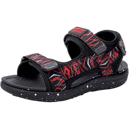 Fashion Sports Sandals For Boys Girls Adjustable Hook and Loop Lightweight Sandals Summer Breathable Beach Shoes (Little Kids/Big Kids)
Fashion Sports Sandals For Boys Girls Adjustable Hook and Loop Lightweight Sandals Summer Breathable Beach Shoes (Little Kids/Big Kids)