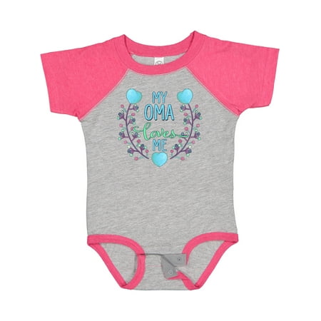 Inktastic My Oma Loves Me with Flowers and Hearts Gift Baby Boy or Baby Girl Bodysuit
Inktastic My Oma Loves Me with Flowers and Hearts Gift Baby Boy or Baby Girl Bodysuit