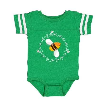 Inktastic Bee Gift Cute Kids Honeybee Gift Baby Girl Bodysuit