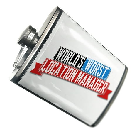 NEONBLOND Flask Funny Worlds worst Location Manager