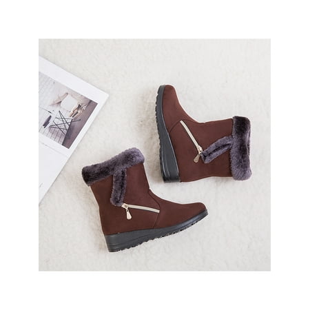 Women s Fur Lined Anti-Slip Snow Ankle Boots Winter Ski Waterproof Boots Shoes US Size 4.5-11
Women s Fur Lined Anti-Slip Snow Ankle Boots Winter Ski Waterproof Boots Shoes US Size 4.5-11