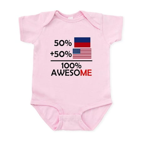 CafePress - Half Haitian Half American Body Suit - Baby Light Bodysuit Size Newborn - 24 Months
CafePress - Half Haitian Half American Body Suit - Baby Light Bodysuit Size Newborn - 24 Months