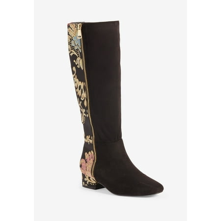 Comfortview Women s Wide Width The Emerald Wide Calf Boot