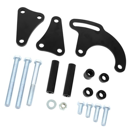 Unique Bargains Power Steering Pump Bracket with Long Water Pump for Chevy