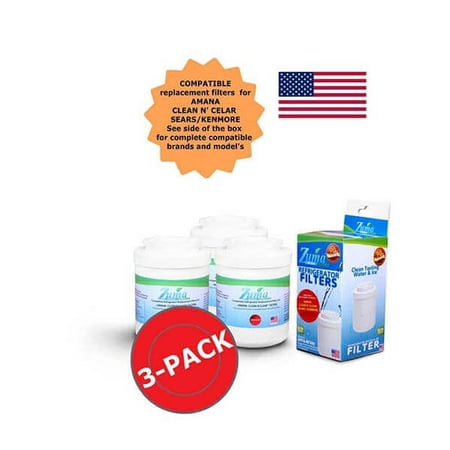 Zuma Filters™ Brand Refrigerator Water and Ice Filter compatible with Kenmore® 46-9904 (3 Pack) OPFA-RF300
Zuma Filters™ Brand Refrigerator Water and Ice Filter compatible with Kenmore® 46-9904 (3 Pack) OPFA-RF300