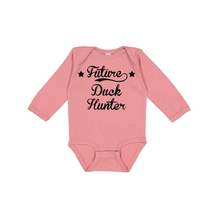 Inktastic Future Duck Hunter Gift Baby Boy or Baby Girl Long Sleeve Bodysuit