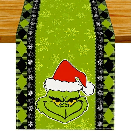 Christmas Outdoor Decor Linen Green Christmas Table Runner Merry Tablecloth Christmas Xmas Holiday Table Decorations
Christmas Outdoor Decor Linen Green Christmas Table Runner Merry Tablecloth Christmas Xmas Holiday Table Decorations