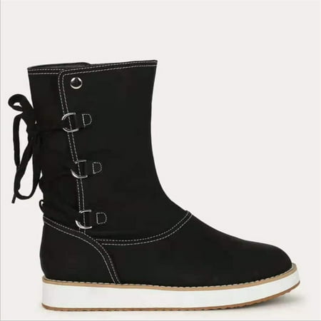 Women s Boots Back Lace Up Snow Ankle Boots with Rubber Sole Anti Slip Winter Outdoor Supply
Women s Boots Back Lace Up Snow Ankle Boots with Rubber Sole Anti Slip Winter Outdoor Supply