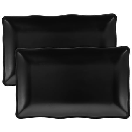 2Pcs Sushi Plate Durable Sushi Tray Creative Shaped Sushi Storage Plate for Home Restaurant
2Pcs Sushi Plate Durable Sushi Tray Creative Shaped Sushi Storage Plate for Home Restaurant