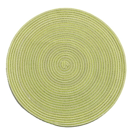 Round Cotton Coaster Cotton Linen Woven Placemats For Protects Dining Table From Burnt Out Green 30cm
Round Cotton Coaster Cotton Linen Woven Placemats For Protects Dining Table From Burnt Out Green 30cm