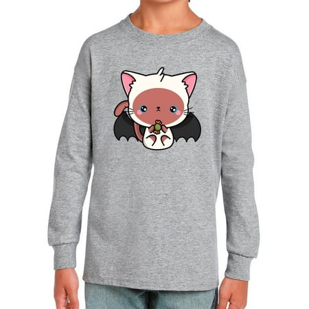 Cute Vampire Kitten W Candy Long Sleeve Toddler -Image by Shutterstock 3 Toddler