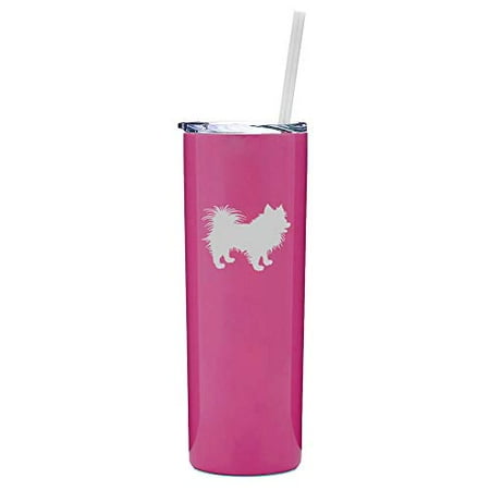 20 oz Skinny Tall Tumbler Stainless Steel Vacuum Insulated Travel Mug With Straw Pomeranian (Hot Pink)
20 oz Skinny Tall Tumbler Stainless Steel Vacuum Insulated Travel Mug With Straw Pomeranian (Hot Pink)