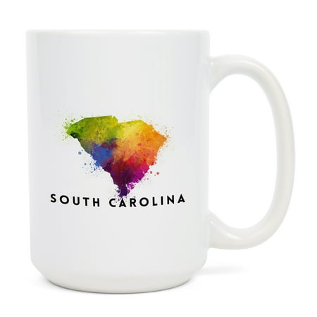 15 fl oz Ceramic Mug South Carolina State Abstract Watercolor Dishwasher & Microwave Safe
15 fl oz Ceramic Mug South Carolina State Abstract Watercolor Dishwasher & Microwave Safe