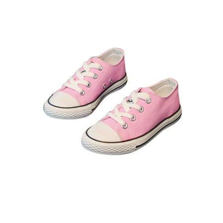 Fangasis Unisex Walking Shoe Lace Up Flats Canvas Skate Shoes Womens Mens Casual Sneaker Travel Breathable Comfort Sneakers Pink 10C
Fangasis Unisex Walking Shoe Lace Up Flats Canvas Skate Shoes Womens Mens Casual Sneaker Travel Breathable Comfort Sneakers Pink 10C