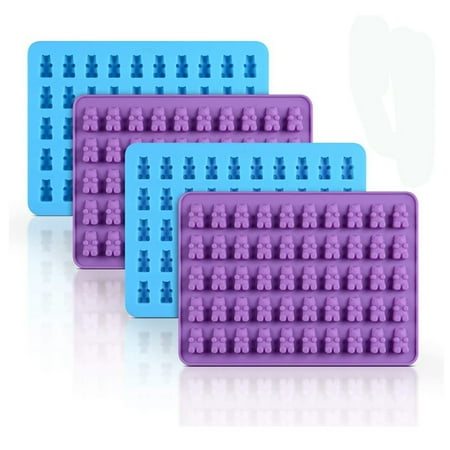 Candy Mold Silicone-Chocolate Fudge Mold Non-stick Food Grade Silicone 4pcs