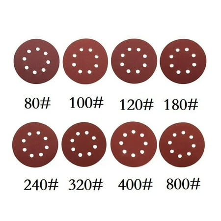 BCLONG 5 Inch 8 Hole Sanding Discs Hook And Loop Adhesive Sheets Sandpaper 80-800Grits
BCLONG 5 Inch 8 Hole Sanding Discs Hook And Loop Adhesive Sheets Sandpaper 80-800Grits