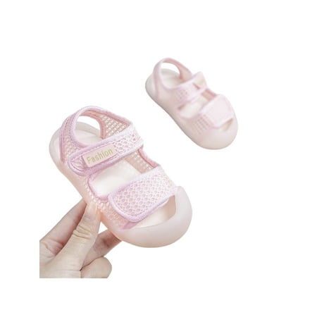 Wazshop Girls Boys Sandals Mesh Sport Sandal Non-slip Summer Shoe Comfort Breathable Shoes Kids Flats Closed Toe Lightweight Pink 4.5C
Wazshop Girls Boys Sandals Mesh Sport Sandal Non-slip Summer Shoe Comfort Breathable Shoes Kids Flats Closed Toe Lightweight Pink 4.5C