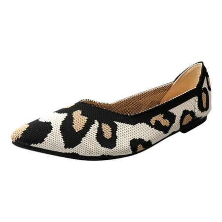 Cathalem Women Flying Knitted Single Shoes Doudou Boat Shoes Comfortable Soft Bottom Flat Casual Shoes Beige 38
Cathalem Women Flying Knitted Single Shoes Doudou Boat Shoes Comfortable Soft Bottom Flat Casual Shoes Beige 38