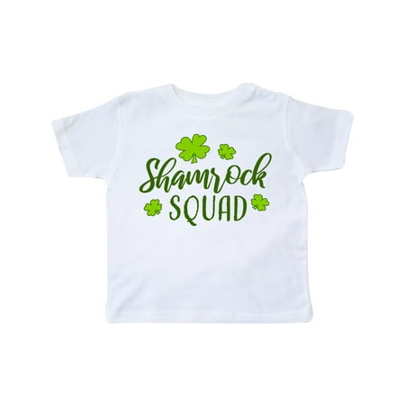 Inktastic Shamrock Squad with Four Leaf Clovers Gift Toddler Boy or Toddler Girl T-Shirt
Inktastic Shamrock Squad with Four Leaf Clovers Gift Toddler Boy or Toddler Girl T-Shirt