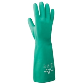 Radnor Size 7 Green 15 mil Nitrile Chemical Resistant Gloves - 12 Pair/Dozen (4 Dozen)
Radnor Size 7 Green 15 mil Nitrile Chemical Resistant Gloves - 12 Pair/Dozen (4 Dozen)