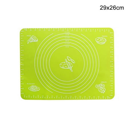 1111Fourone Silicone Baking Mat Flour Rolling Scale Mat Kneading Dough Pad Baking Pastry Rolling Pad Green 29x26cm
1111Fourone Silicone Baking Mat Flour Rolling Scale Mat Kneading Dough Pad Baking Pastry Rolling Pad Green 29x26cm