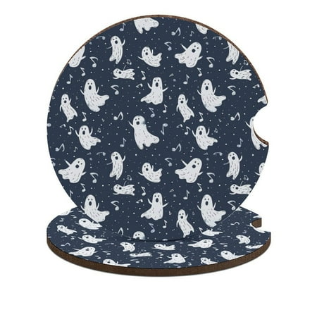 ZHANGS Halloween Ghosts Playful Notes-316 Car Coasters 2PCS Absorbent Car Drink Coasters with Fingertip Grip for Cup Holders Universal Size Auto Accessories for Women/Men
ZHANGS Halloween Ghosts Playful Notes-316 Car Coasters 2PCS Absorbent Car Drink Coasters with Fingertip Grip for Cup Holders Universal Size Auto Accessories for Women/Men