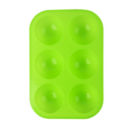 2-Pack Silicone Molds Medium Dome Silicone Baking Molds for Chocolate Cake Jelly Dome Mousse (6 Compartment Green)
2-Pack Silicone Molds Medium Dome Silicone Baking Molds for Chocolate Cake Jelly Dome Mousse (6 Compartment Green)