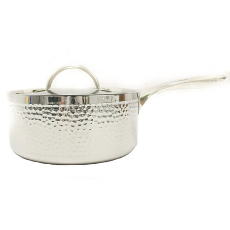 BergHOFF Vintage Tri-Ply 18/10 Stainless Steel 8 Covered Saucepan Hammered 3 Qt
BergHOFF Vintage Tri-Ply 18/10 Stainless Steel 8 Covered Saucepan Hammered 3 Qt
