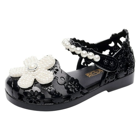 Ediodpoh Girls Sandals Fashionable New Pattern Simple Pearl Flower Decoration Flat Bottom Comfortable Hook Loop Summer Casual Shoes Kids Shoes Black 11
Ediodpoh Girls Sandals Fashionable New Pattern Simple Pearl Flower Decoration Flat Bottom Comfortable Hook Loop Summer Casual Shoes Kids Shoes Black 11