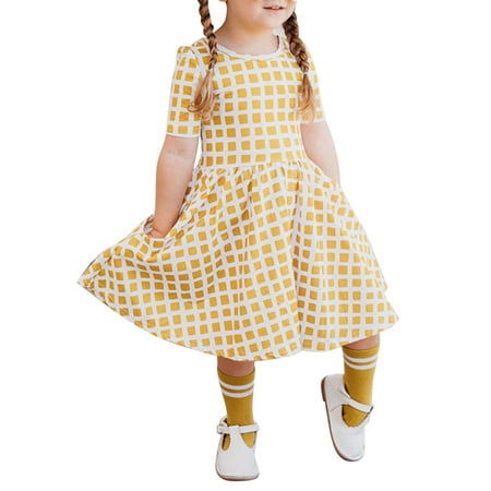 Pimfylm Casual Dresses For Toddler Baby and Toddler Girls Paisley Patchwork Tiered Dress 2023 Yellow 2-3 Years
Pimfylm Casual Dresses For Toddler Baby and Toddler Girls Paisley Patchwork Tiered Dress 2023 Yellow 2-3 Years
