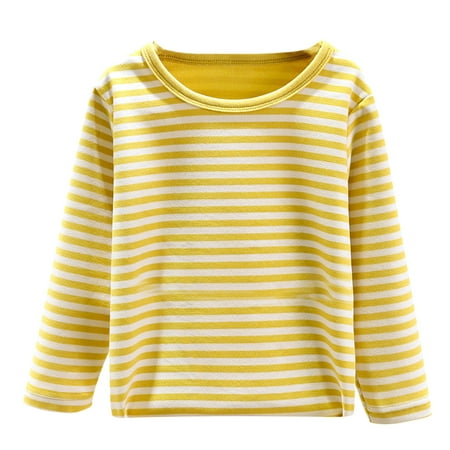 Summer Savings Clearance 2024! itsun Toddler Pajamas Toddler Baby Kids Winter Boys Girls Solid Stripe Long Sleeved Thickening Home Wear Clothes Top Yellow 18-24 Months
Summer Savings Clearance 2024! itsun Toddler Pajamas Toddler Baby Kids Winter Boys Girls Solid Stripe Long Sleeved Thickening Home Wear Clothes Top Yellow 18-24 Months