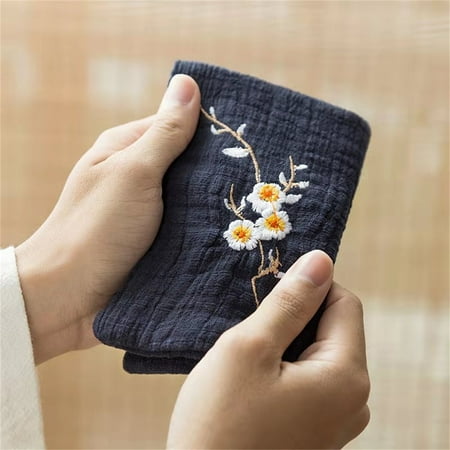 Tuelaly Tea Towel Embroidery Flower Soft Vintage Lightweight Easy to Clean Cotton Washable Tea Bowl Teapot Cleaning Towel Household Supplies
Tuelaly Tea Towel Embroidery Flower Soft Vintage Lightweight Easy to Clean Cotton Washable Tea Bowl Teapot Cleaning Towel Household Supplies