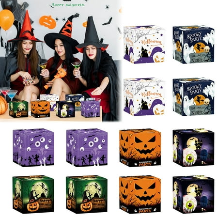 Saving! WOCACHI Halloween Decoration Props Candy Snack Packaging Three Paper Box Scene Layout Party Supplies
Saving! WOCACHI Halloween Decoration Props Candy Snack Packaging Three Paper Box Scene Layout Party Supplies