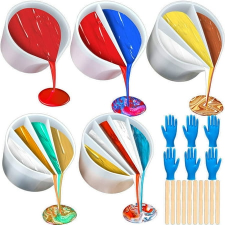 4 Pcs Split Cup for Paint Pouring Silicone Acrylic Paint Pouring Cup 1Pcs Silicone Measuring Cups for DIY Paint Pouring
4 Pcs Split Cup for Paint Pouring Silicone Acrylic Paint Pouring Cup 1Pcs Silicone Measuring Cups for DIY Paint Pouring